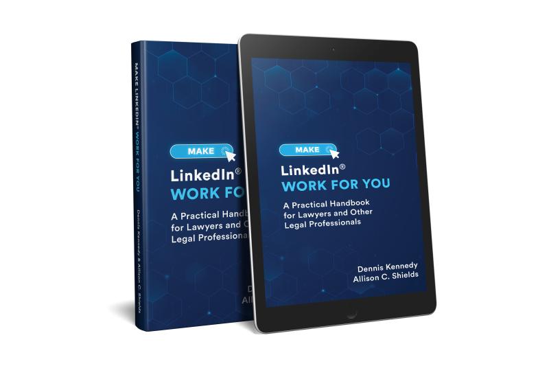 Image of Make LInkedIn Work for You book and tablet