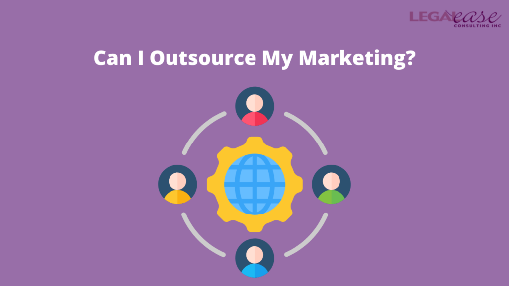 can i outsource my marketing illustration of a gear surrounded by four people icons in a circle